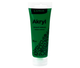 Barvy akrylové 75ml, zelená tmavě, LUMA