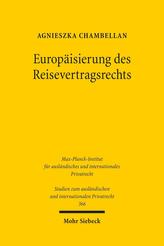 Europäisierung des Reisevertragsrechts