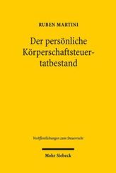 Der persönliche Körperschaftsteuertatbestand