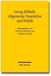 Georg Jellinek: Allgemeine Staatslehre und Politik