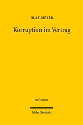 Korruption im Vertrag