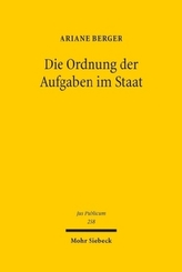 Die Ordnung der Aufgaben im Staat