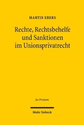 Rechte, Rechtsbehelfe und Sanktionen im Unionsprivatrecht