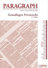 Grundlagen Privatrecht (f. Österreich)