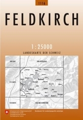 Landeskarte der Schweiz Feldkirch