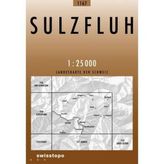 Landeskarte der Schweiz Sulzfluh