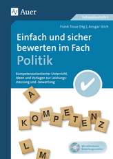 Einfach und sicher bewerten im Fach Politik, m. CD-ROM
