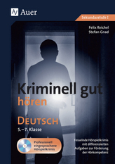 Kriminell gut hören Deutsch 5.-7. Klasse, m. Audio-CD