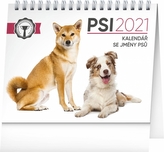 Stolní kalendář Psi – se jmény psů 2021