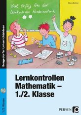 Lernkontrollen Mathematik - 1./2. Klasse, m. CD-ROM