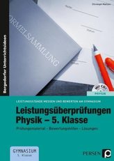 Leistungsüberprüfungen Physik - 5. Klasse, m. CD-ROM