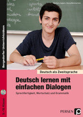 Deutsch lernen mit einfachen Dialogen, m. CD-ROM