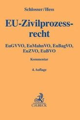 EU-Zivilprozessrecht (EuZPR), Kommentar