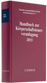 Handbuch zur Körperschaftsteuerveranlagung 2015