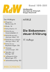 Die Einkommensteuer-Erklärung