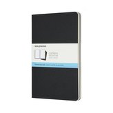 Moleskine Sešity 3 ks tečkované černé L