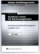 Kauffrau/-mann für Büromanagement, Gestreckte Abschlussprüfung Teil 1, Baden-Württemberg (Lösungen)