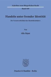 Handeln unter fremder Identität.