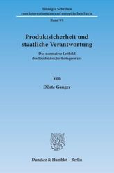 Produktsicherheit und staatliche Verantwortung
