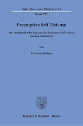 Preemptive Self-Defense.
