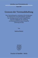 Grenzen der Vorstandshaftung