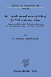 Vertragsschluss und Vertragsbindung bei Verbraucherverträgen