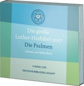 Die große Luther-Hörbibel 2017 - Die Psalmen, 4 Audio-CDs