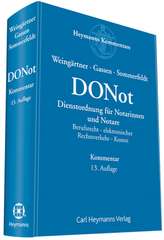 DONot - Dienstordnung für Notarinnen und Notare, Kommentar