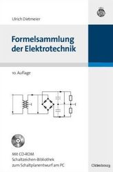 Formelsammlung der Elektrotechnik, m. CD-ROM