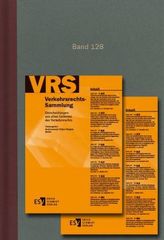 Verkehrsrechts-Sammlung (VRS). Bd.128