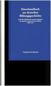 Differenzierung und Integration der niederen Schulen in Deutschland 1800-1945