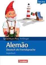 lex:tra Sprachkurs Plus Anfänger Alemão, Deutsch als Fremdsprache, Lehrbuch in Deutsch, Begleitbuch in Portugiesisch, 2 Audio-CD