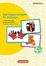 DaZ-Kopiervorlagen für Anfänger - Grundschulkinder lernen erste Wörter