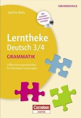Lerntheke Deutsch 3/4: Grammatik, m. CD-ROM