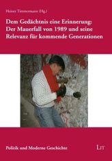 Dem Gedächtnis eine Erinnerung: Der Mauerfall von 1989 und seine Relevanz für kommende Generationen