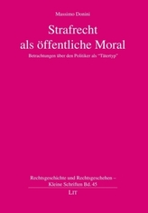 Strafrecht und öffentliche Moral