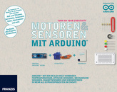 Sensoren und Motoren mit dem Arduino, Original Arduino Micro + 43 Bauteile + Handbuch.