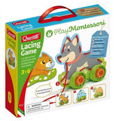 Lacing Game lacing animals & wheels - šněrovací zvířátka s kolečky