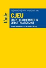 CJEU - Recent Developments in Direct Taxation 2015