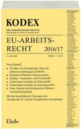 KODEX EU-Arbeitsrecht 2016/17