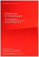 Dimensionen der Heilpädagogik