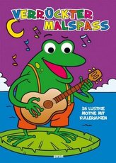Wackelaugen Malbuch Frosch