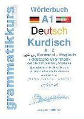 Wörterbuch Deutsch-Kurdisch-Kurmandschi-Englisch A1