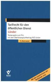 Tarifrecht für den öffentlichen Dienst Länder