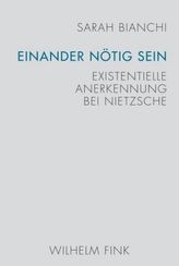 Einander nötig sein