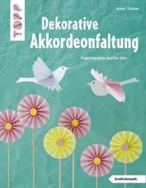 Dekorative Akkordeonfaltung