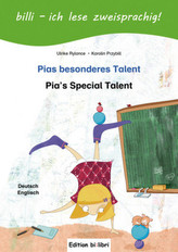 Pias besonderes Talent, Deutsch-Englisch