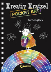 Kreativ-Kratzel Pocket Art: Farbenglück