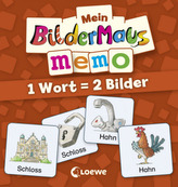 Mein Bildermaus-Memo - 1 Wort = 2 Bilder (Kinderspiel)