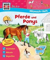 Pferde und Ponys, Mitmach-Heft